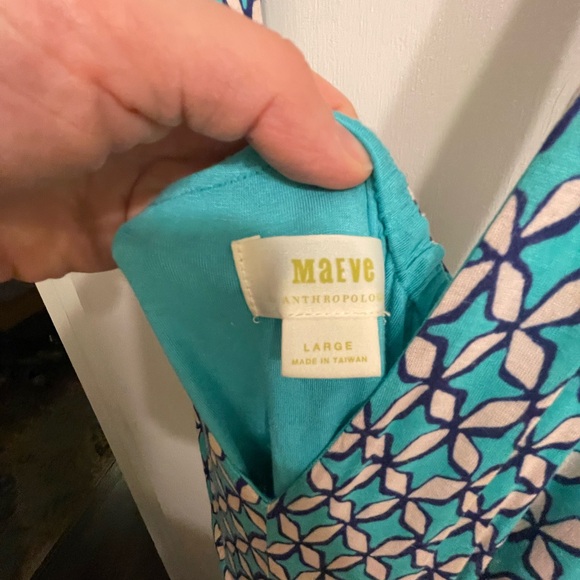 Anthropologie Maeve Halter Maxi dress, Large - Picture 3 of 6